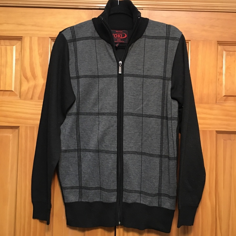 Yoki New York Full Zip Cardigan Sweater - Size L